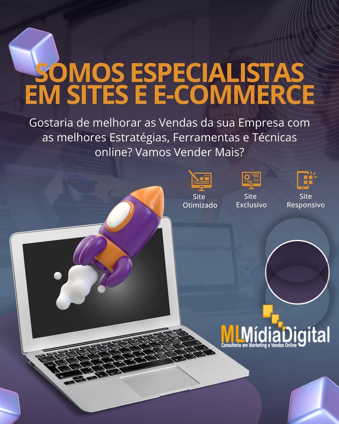 3 ML Midia Digital Website Criação