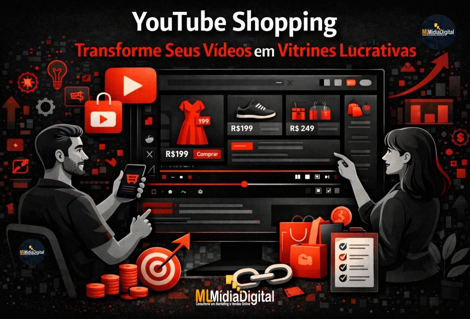 YouTube Shopping: como transformar seus vídeos em vitrines lucrativas