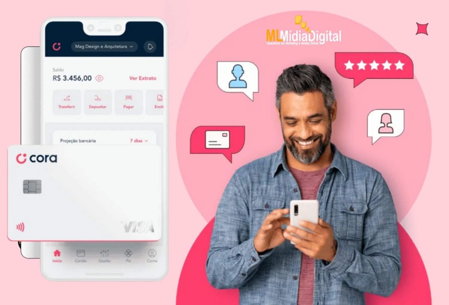 Conta Digital PJ Cora: o que é, vantagens e como transformar as finanças da sua empresa