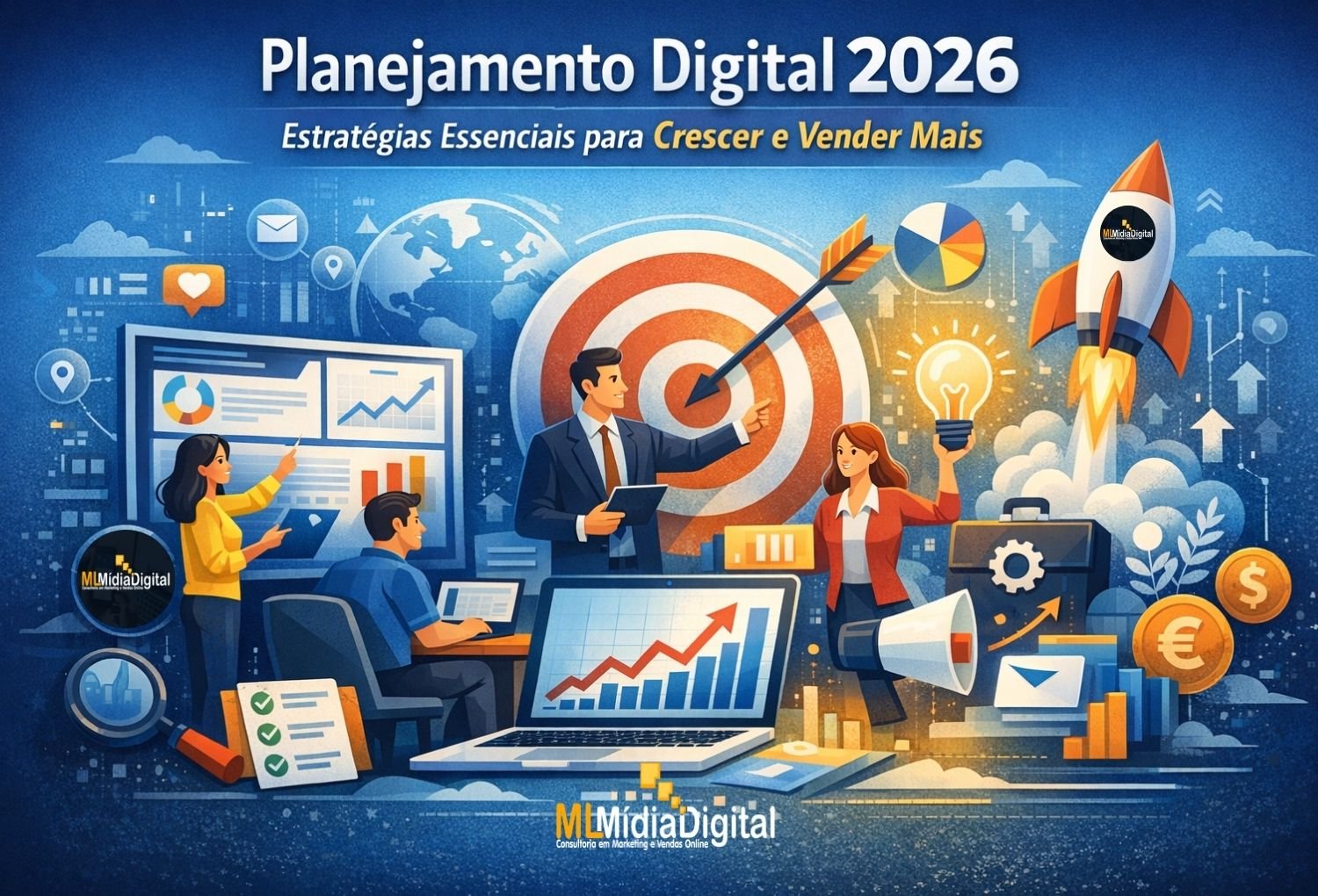 Planejamento Digital 2026: Estratégias essenciais para crescer e vender mais