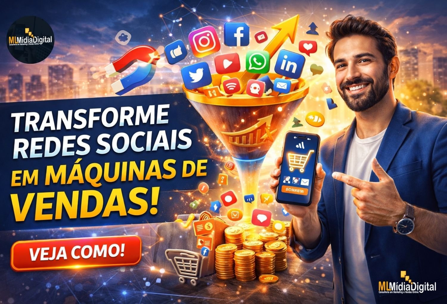 Como transformar redes sociais em máquinas de vendas