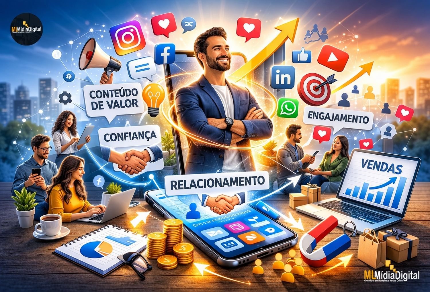 Lucro Oculto: Redes Sociais, Posicionamento e Vendas como Chave para Crescimento Empresarial