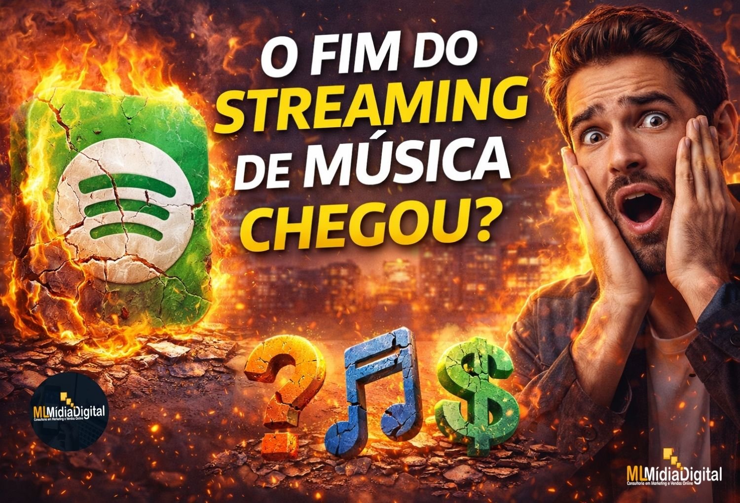 Streaming de Música Está Acabando? O Que Isso Significa para o Marketing Digital