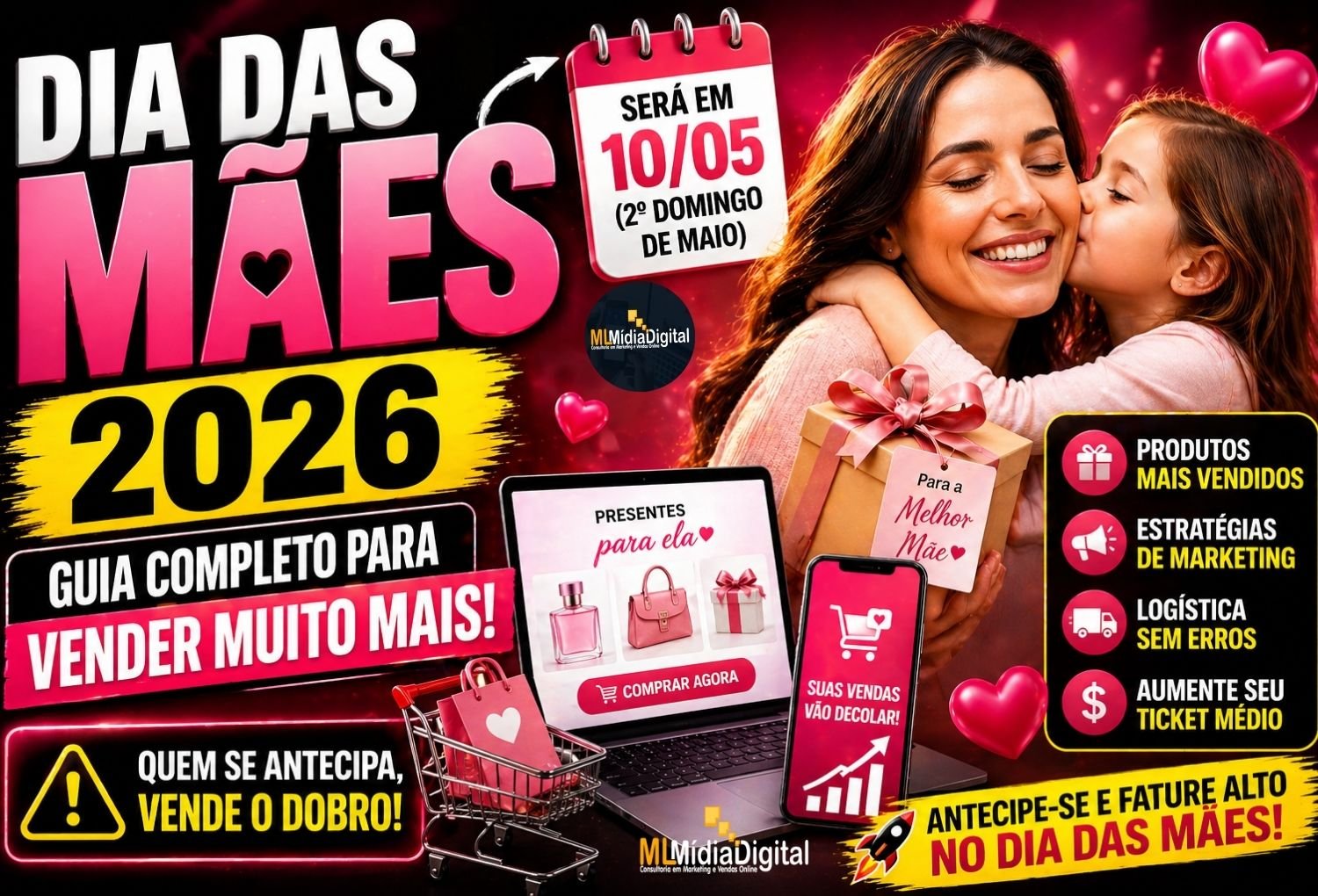 Dia das Mães 2026: Estratégias Inteligentes para Vender Mais Online