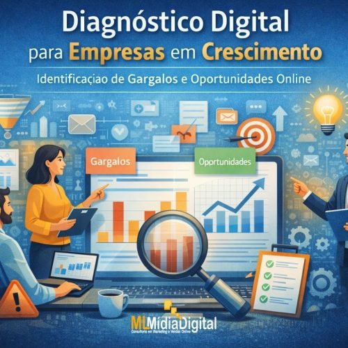 Diagnóstico digital para empresas em crescimento: como identificar gargalos e oportunidades