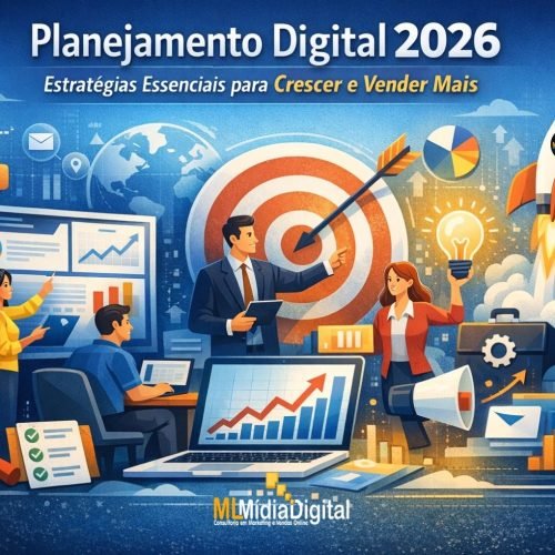 Planejamento Digital 2026: Estratégias essenciais para crescer e vender mais
