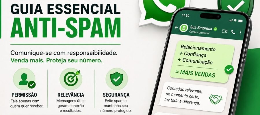 WhatsApp para empresas: Guia Essencial Anti-Spam e proteger suas vendas